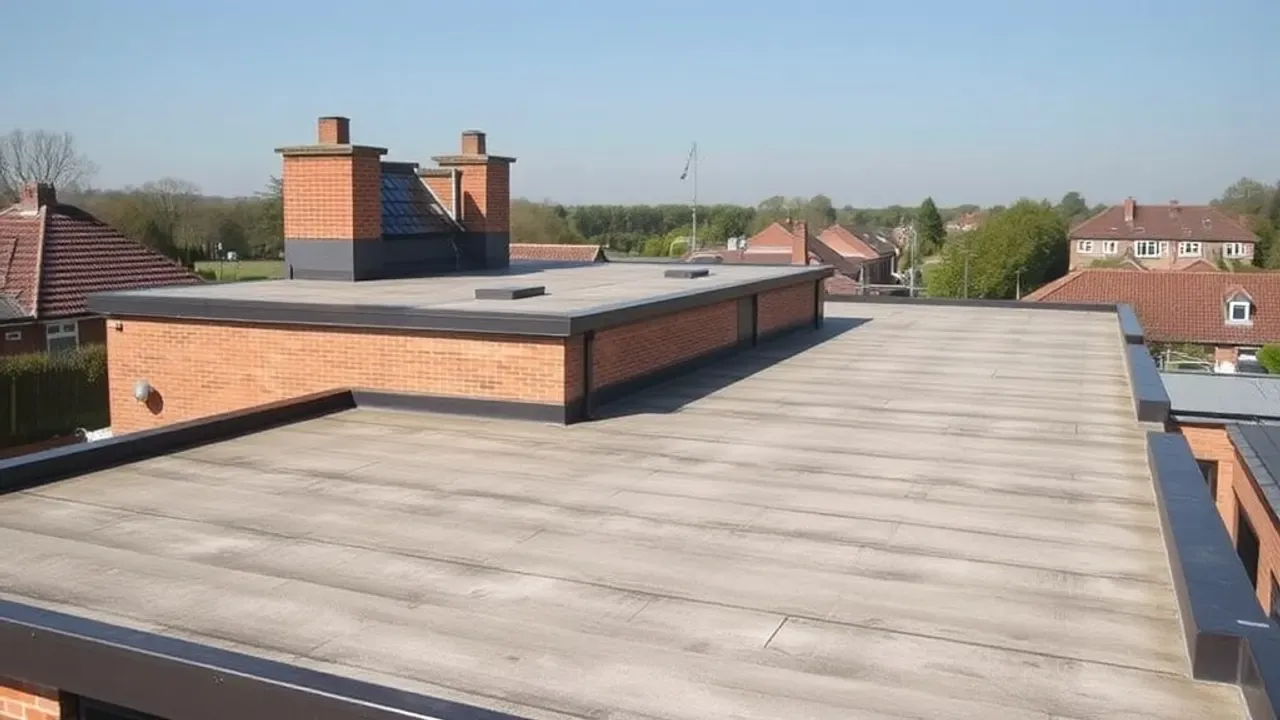The building and ground relevant to Ongar flat-roofing projects in Ongar