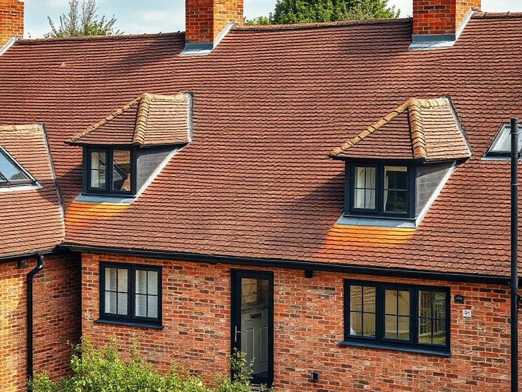 The building and ground relevant to period terraces in Ongar